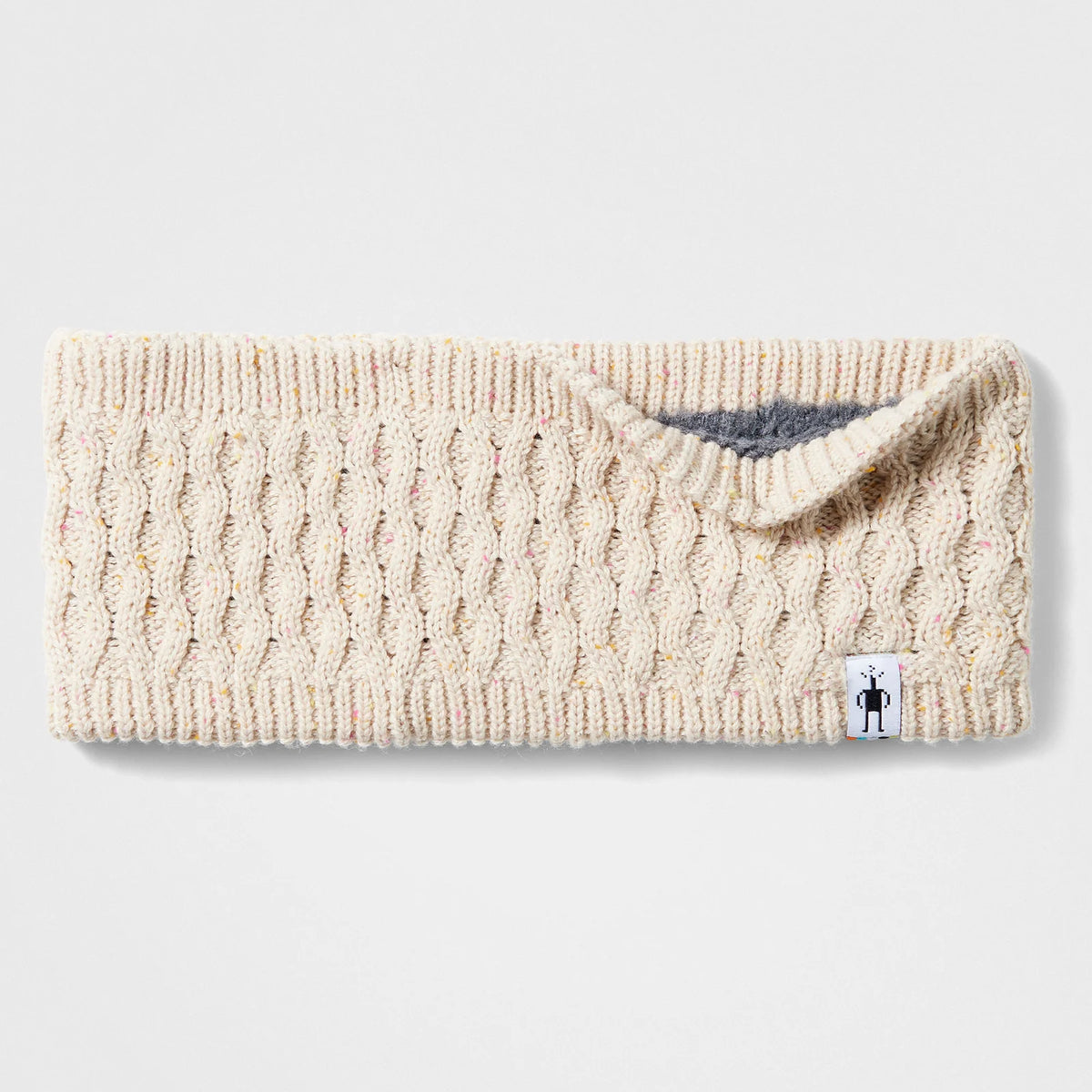 Smartwool Fleece Lined Headband-Almond Donegal-Killington Sports