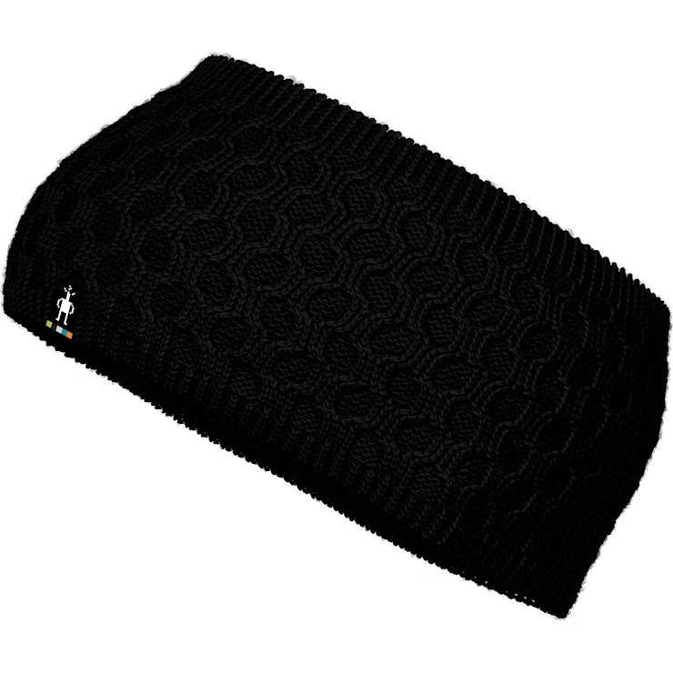 Smartwool Fleece Lined Headband-Black-Killington Sports