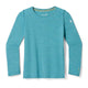 Smartwool Kids' Classic Thermal Merino Base Layer Crew-Cascade Green Heather-Killington Sports