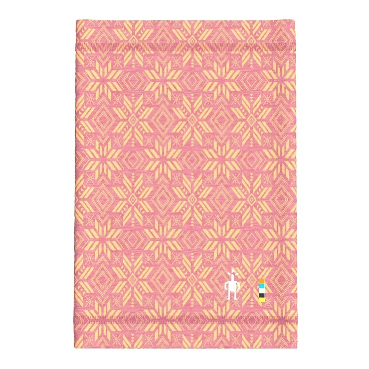 Smartwool Kids' Thermal Merino Neck Gaiter-Garden Pink Digi Snow-Killington Sports