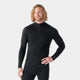 Smartwool Men's Classic All-Season Merino Base Layer 1/4 Zip-Black-Killington Sports