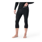 Smartwool Men's Classic All-Season Merino Base Layer 3/4 Bottom-Black-Killington Sports