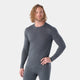 Smartwool Men's Classic All-Season Merino Base Layer Crew-Iron Heather-Killington Sports