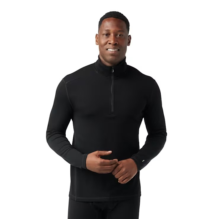 Smartwool Men's Classic Thermal Merino Base Layer 1/4 Zip-Killington Sports