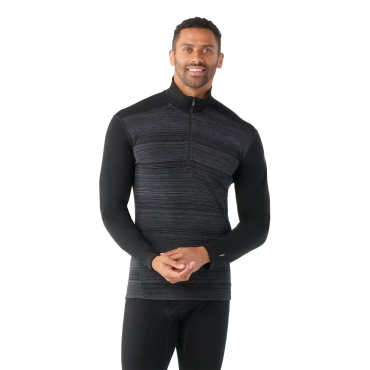 Smartwool Men's Classic Thermal Merino Base Layer 1/4 Zip-Killington Sports