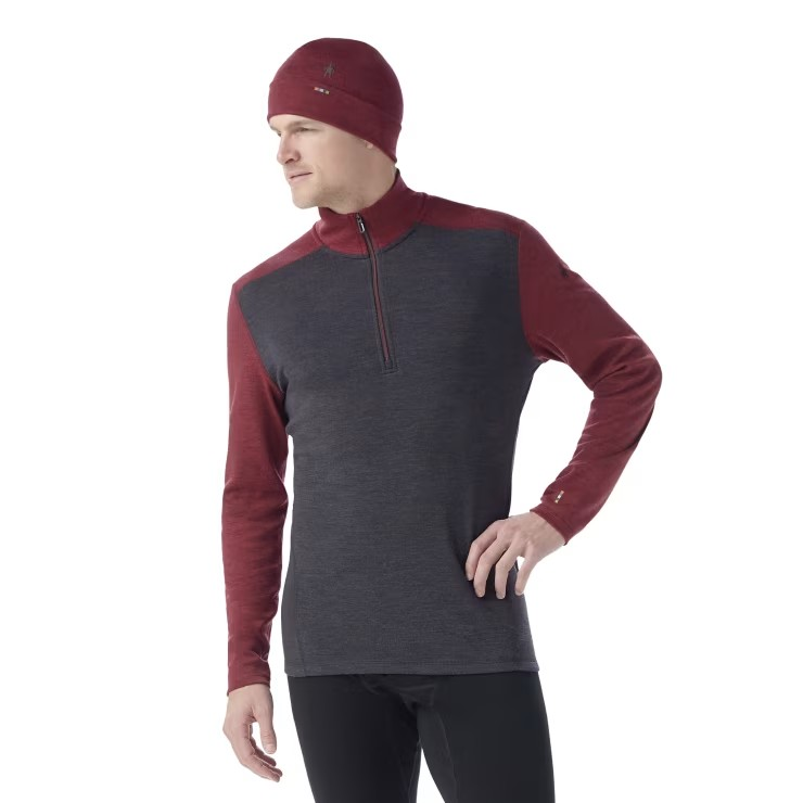 Smartwool Men's Classic Thermal Merino Base Layer 1/4 Zip-Killington Sports