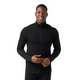 Smartwool Men's Classic Thermal Merino Base Layer 1/4 Zip-Black-Killington Sports