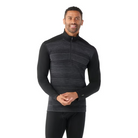 Smartwool Men's Classic Thermal Merino Base Layer 1/4 Zip-Black Color Shift-Killington Sports
