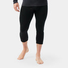 Smartwool Men's Classic Thermal Merino Base Layer 3/4 Bottom-Black-Killington Sports