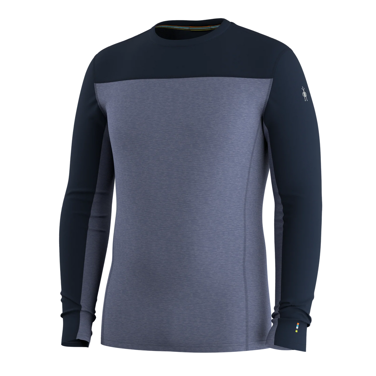 Smartwool Men's Classic Thermal Merino Base Layer Colorblock Crew-Killington Sports