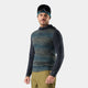 Smartwool Men's Classic Thermal Merino Base Layer Hoodie-Charcoal Linear Peaks-Killington Sports