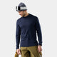 Smartwool Men's Classic Thermal Merino Base Layer Hoodie-Deep Navy-Killington Sports