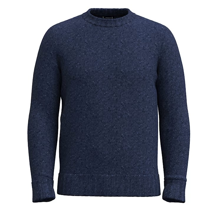 Smartwool Men’s Heavy Crew Sweater-Deep Navy Heather-Killington Sports