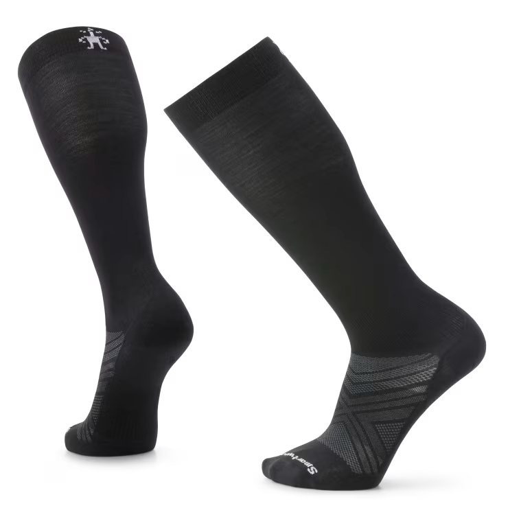Smartwool Ski Zero Cushion OTC Socks Black - S Smartwool Ski Zero Cushion OTC Socks Black - S