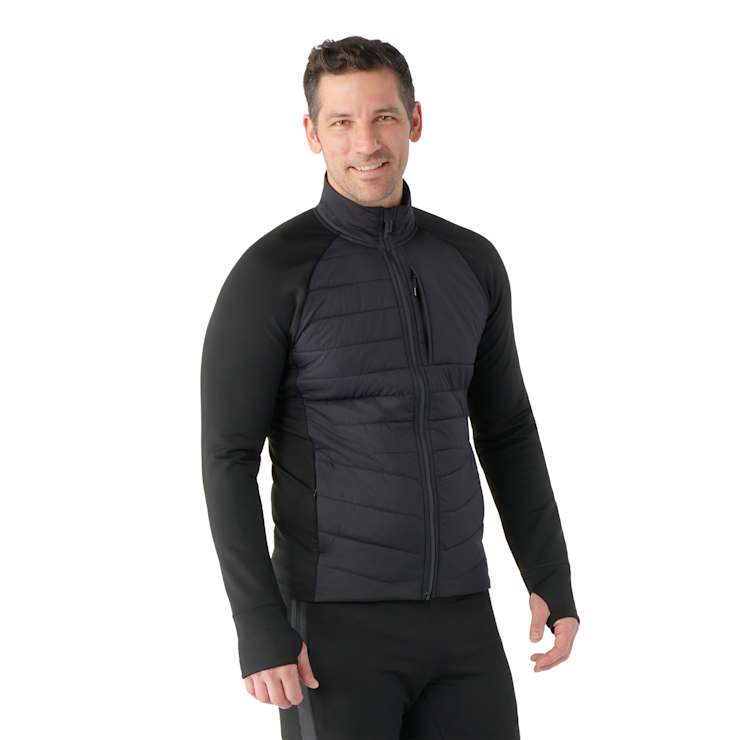 Smartwool Men's Smartloft Hybrid Jacket-Black-Killington Sports