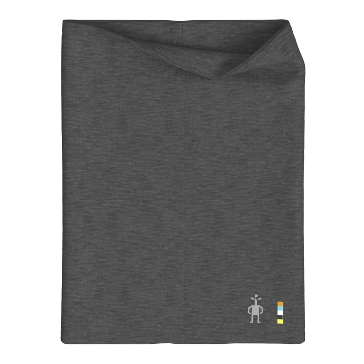 Smartwool Thermal Merino Reversible Neck Gaiter-Charcoal Heather-Killington Sports