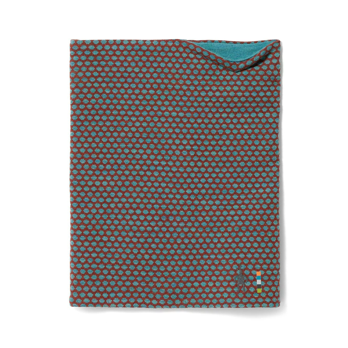 Smartwool Thermal Merino Reversible Neck Gaiter-Pecan Brown Dot-Killington Sports