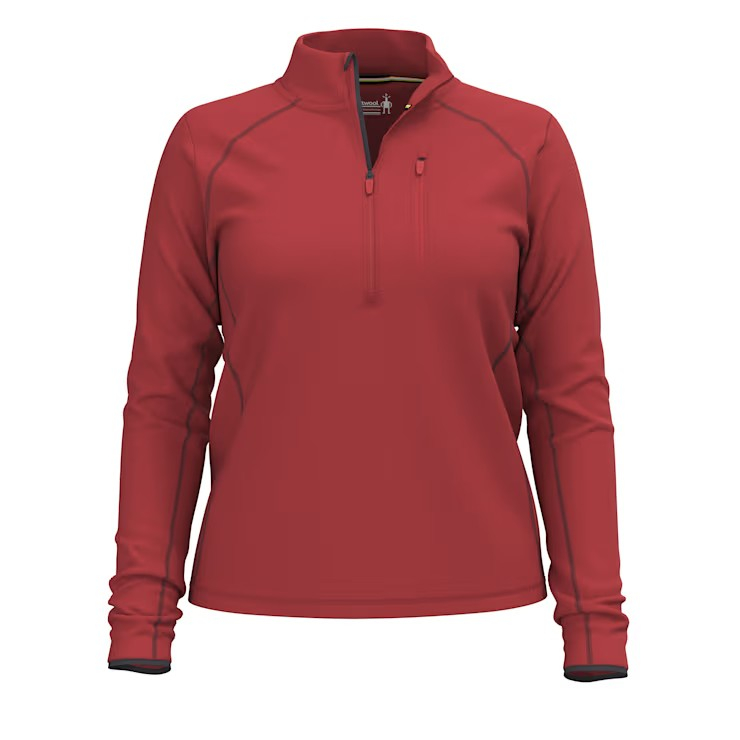 Smartwool Women's Active Fleece 1/2 Zip-Currant-Killington Sports