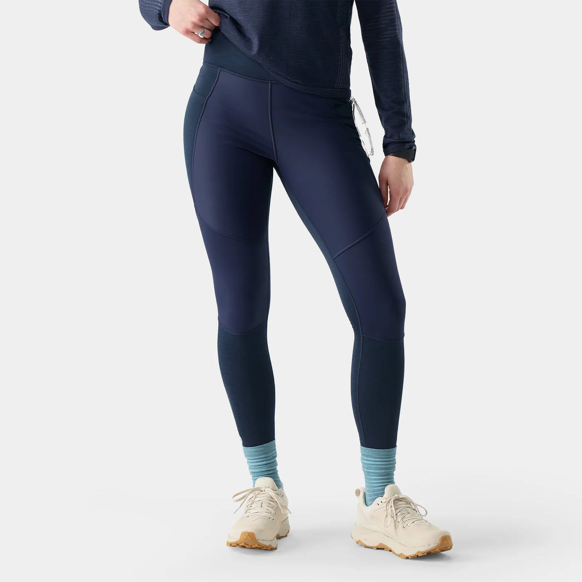 Smartwool Women's Active Fleece Wind Tight-Deep Navy-Killington Sports