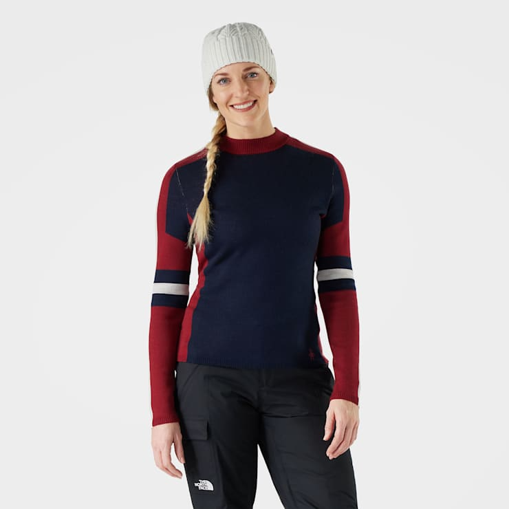 Smartwool Women's Alpine Crew-Deep Navy-Killington Sports