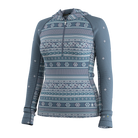 Smartwool Women's Classic Thermal Merino Base Layer 1/2 Zip Hoodie-Killington Sports