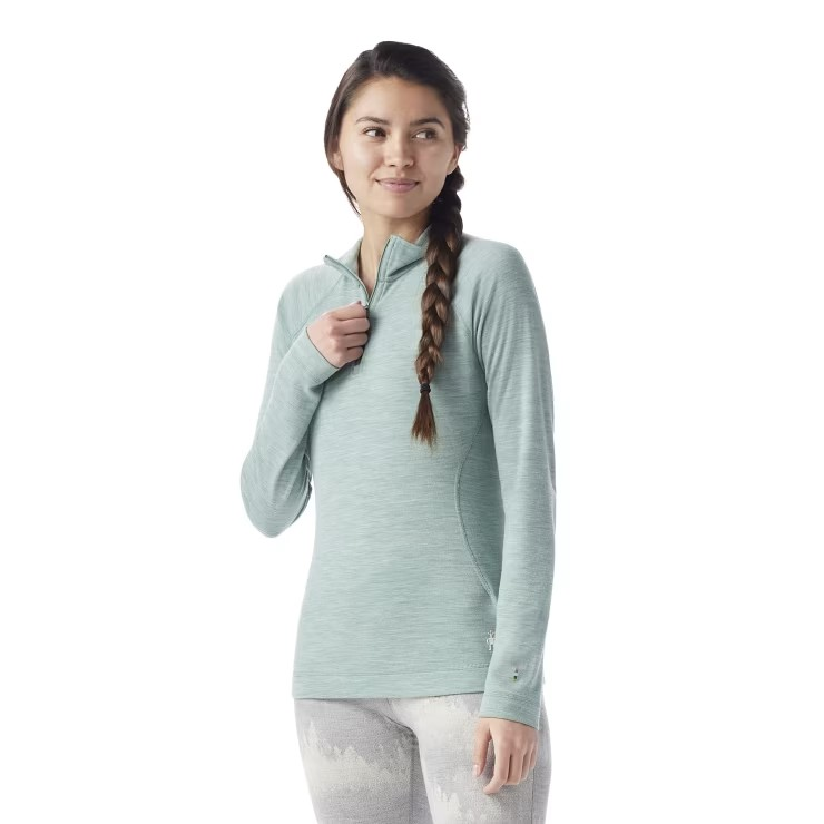 Smartwool Women's Classic Thermal Merino Base Layer 1/4 Zip-Killington Sports