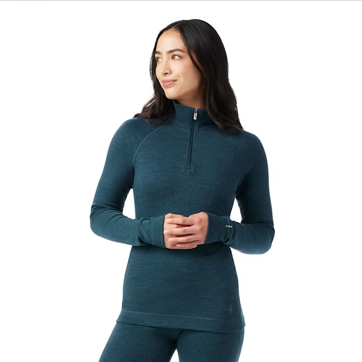 Smartwool Women's Classic Thermal Merino Base Layer 1/4 Zip-Killington Sports