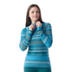 Smartwool Women's Classic Thermal Merino Base Layer 1/4 Zip-Poll Blue Joviansphere-Killington Sports