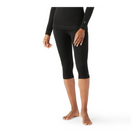 Smartwool Women's Classic Thermal Merino Base Layer 3/4 Bottom-Black-Killington Sports