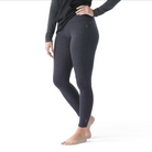 Smartwool Women's Classic Thermal Merino Base Layer Bottom-Charcoal Heather-Killington Sports