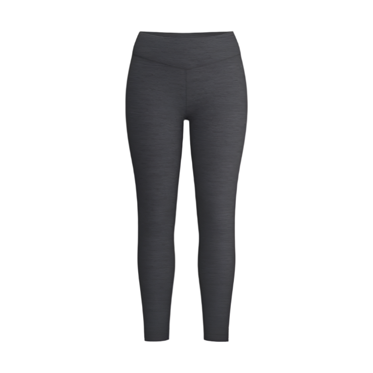 Smartwool Women's Classic Thermal Merino Base Layer Bottom-Charcoal Heather-Killington Sports