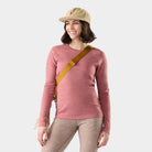 Smartwool Women's Classic Thermal Merino Base Layer Crew-Rosewood Heather-Killington Sports