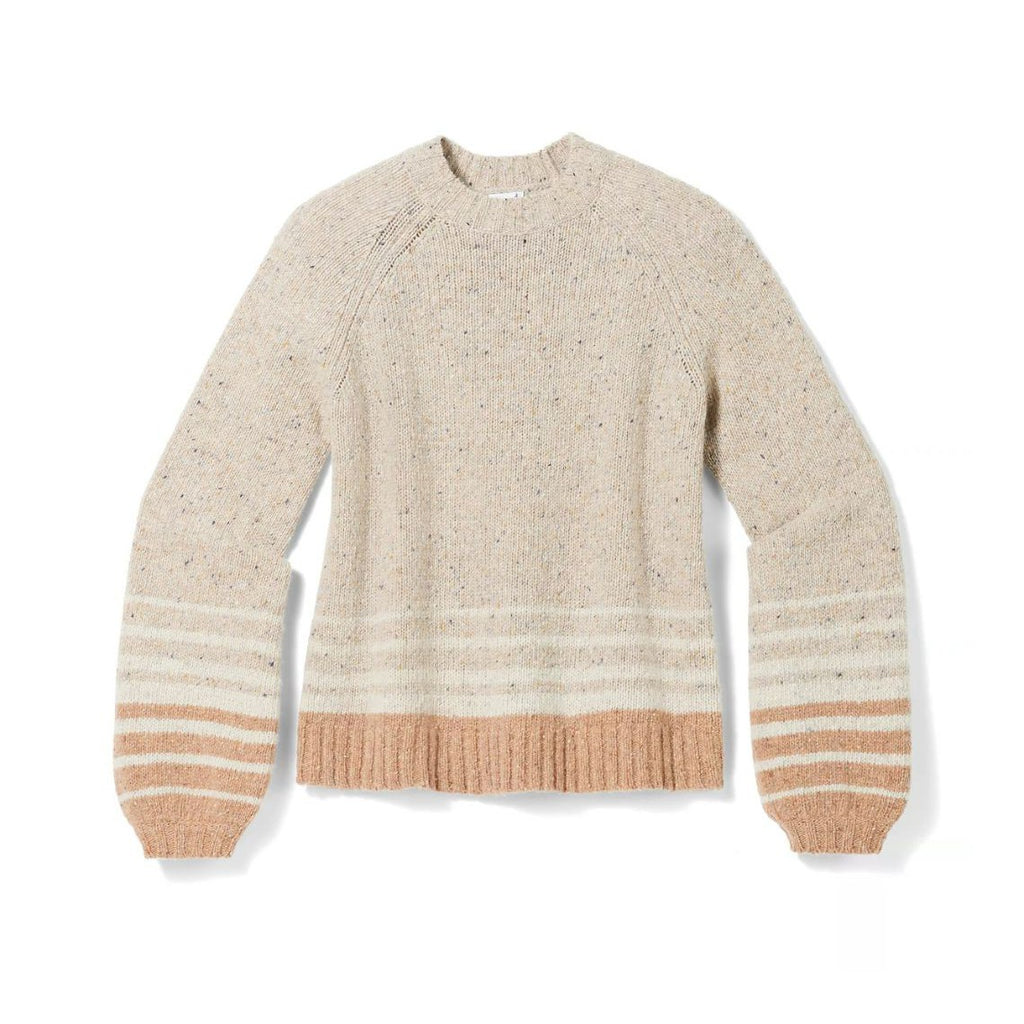 Smartwool Women's Cozy Lodge Ombre Sweater-Oat Heather-Killington Sports