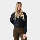 Smartwool Women's Edgewood Cardigan-Black Donegal-Killington Sports