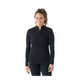 Smartwool Women's Intraknit Thermal Max Merino Base Layer 1/4 Zip-Black-Killington Sports