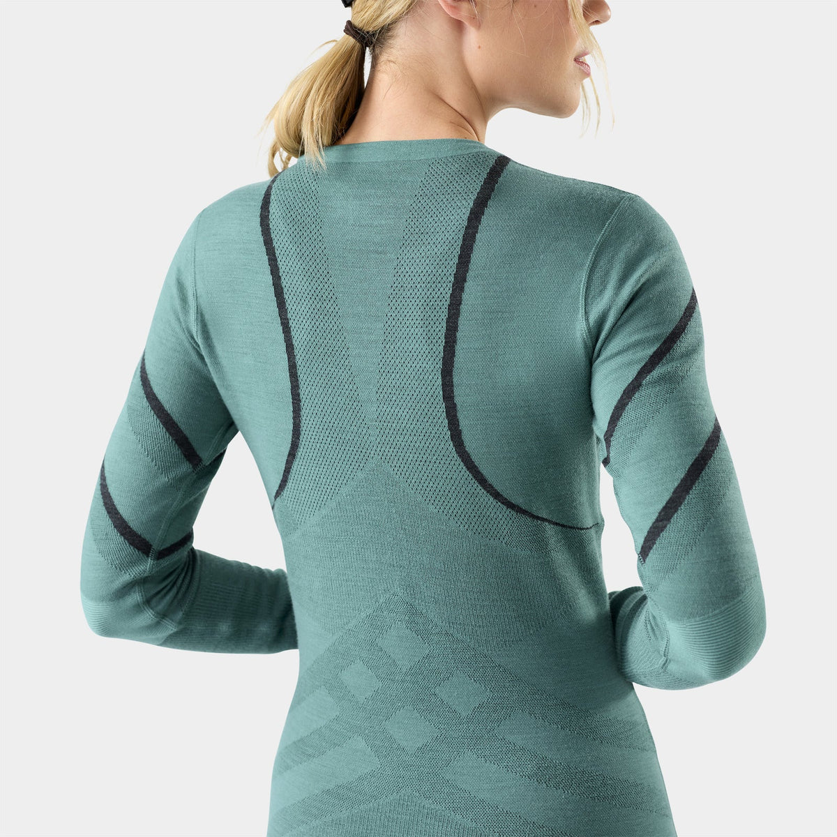 Smartwool Women's Intraknit Thermal Merino Base Layer Crew-Killington Sports