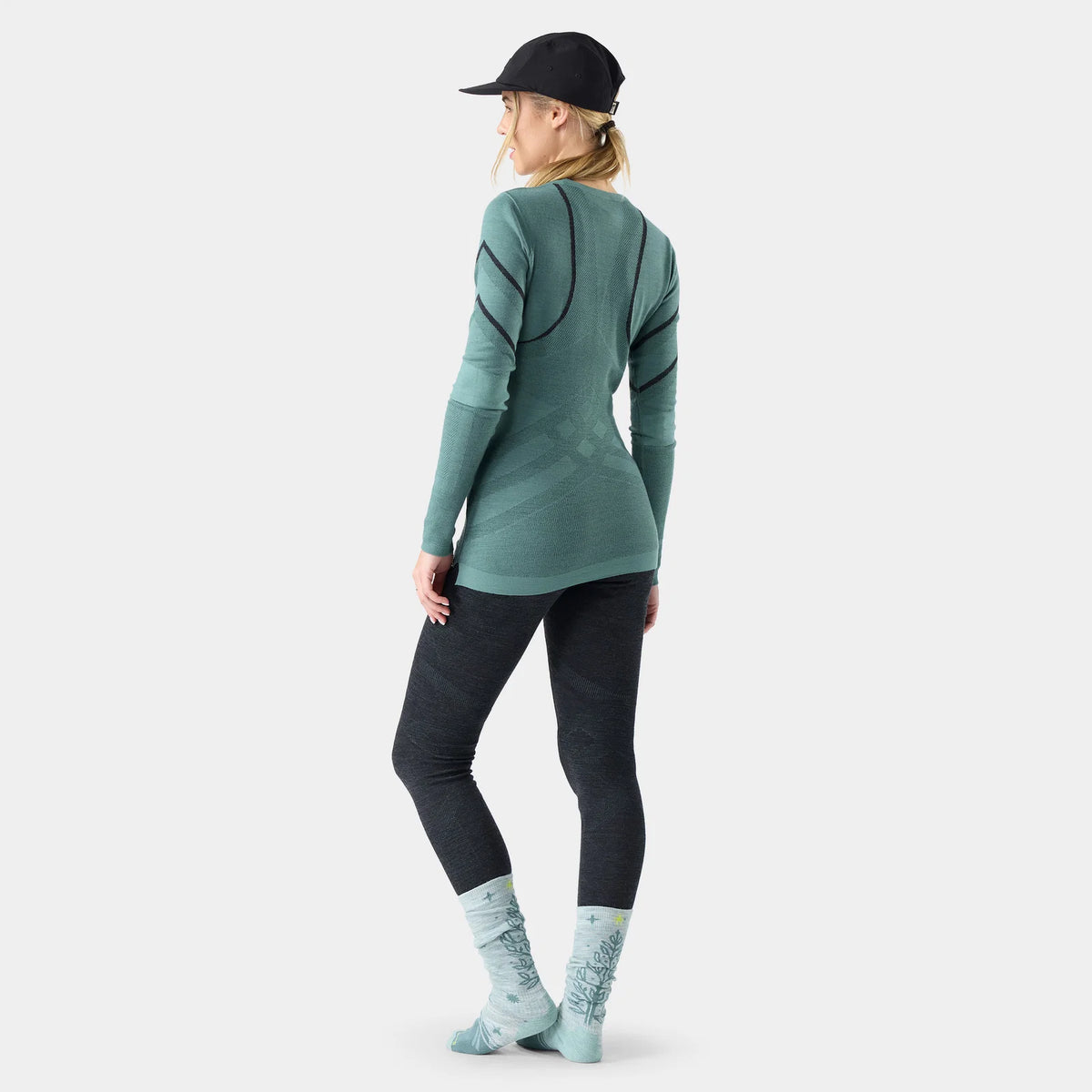 Smartwool Women's Intraknit Thermal Merino Base Layer Crew-Killington Sports