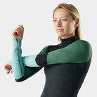 Smartwool Women's Intraknit™ Thermal Merino Base Layer Colorblock 1/4 Zip-Killington Sports