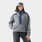 Smartwool Women's Second Cut Fleece 1/2 Zip-Light Navy-Killington Sports