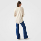 Smartwool Women's Shadow Pine Colorblock Crew Sweater-Killington Sports