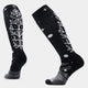 Smartwool Women's Ski Full Cushion Ice Blossom OTC Socks-Black-Killington Sports
