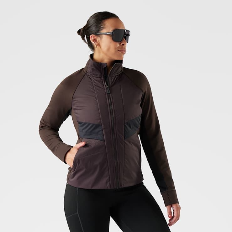 Smartwool Women's Smartloft Hybrid Jacket-Mink-Killington Sports
