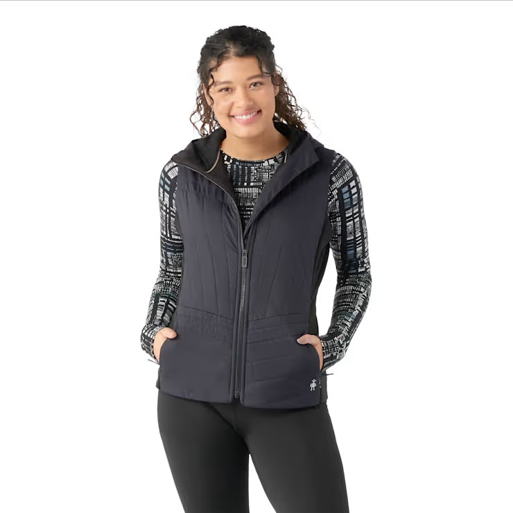 Smartwool Women's Smartloft Vest-Black-Killington Sports