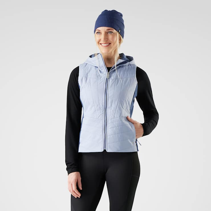 Smartwool Women's Smartloft Vest-Icy Nightfall Blue-Killington Sports