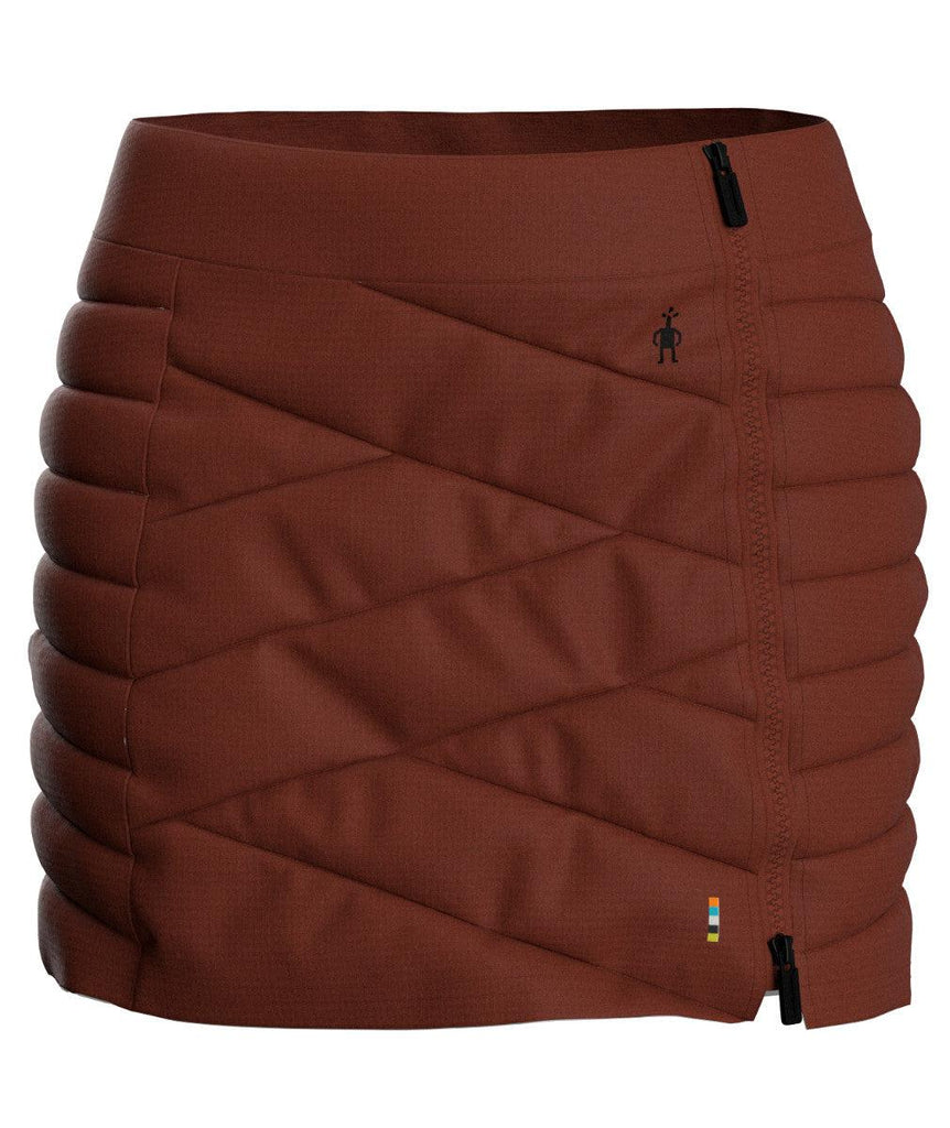 Smartwool Women's Smartloft Zip Skirt-Pecan Brown-Killington Sports