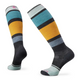 Smartwool Women's Snowboard Targeted Cushion Extra Stretch OTC Socks-Charcoal-Killington Sports