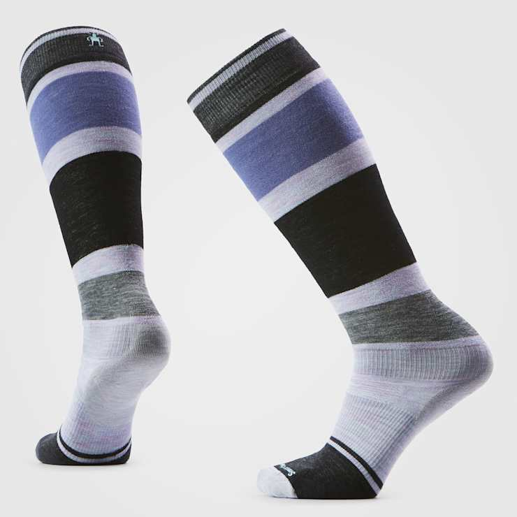 Smartwool Women's Snowboard Targeted Cushion Extra Stretch OTC Socks-Purple Eclipse-Killington Sports