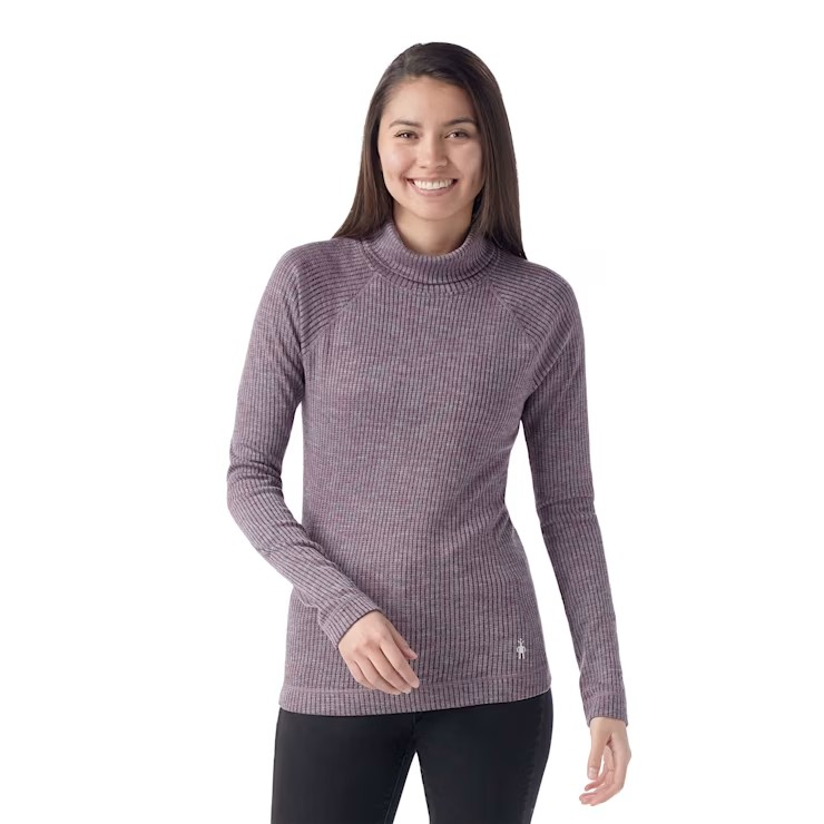 Smartwool Women's Thermal Merino Rib Turtleneck-Killington Sports