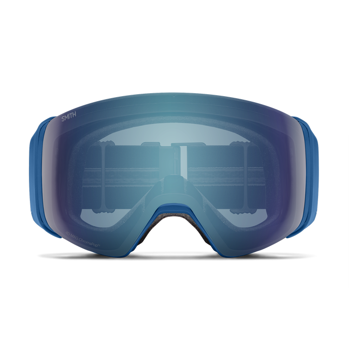 Smith 4D MAG Goggles True Blue Glitch ChromaPop Everyday Blue Mirror