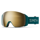 Smith 4D Mag Goggles + Bonus Lens-Malachite + ChromaPop Sun Black Gold Mirror & Storm Blue-Killington Sports
